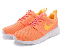Кроссовки женские Nike Roshe Run на каждый день оранжевые